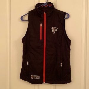 Atlanta Falcons women’s 2022 Member Exclusive Reserve Vest Black/Red